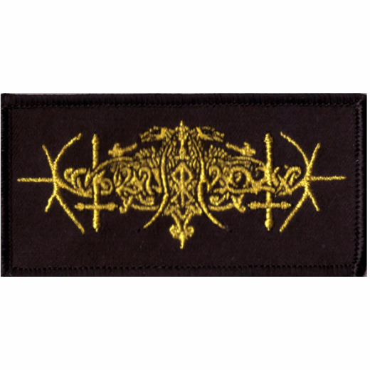 Nokturnal Mortum - Goldlogo - Patch
