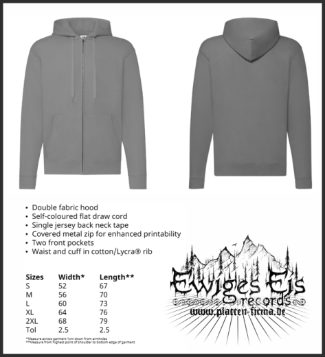 Nordreich - Hooded Zipper / Jacke