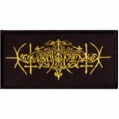 Nokturnal Mortum - Goldlogo - Patch