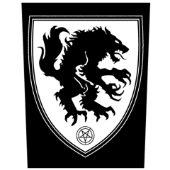 Satanic Warmaster - Werwolf Rückenaufnäher/BackPatch